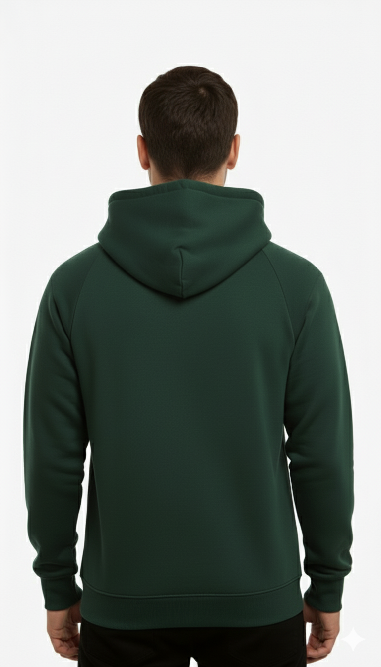 Emerald Green "Just Keep Moving Forward" Hoodie - Unisex Graphic Sweatshirt - Image 2