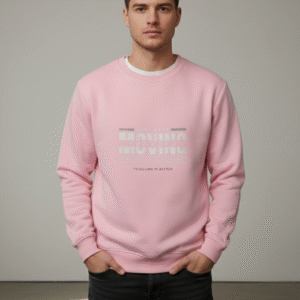 Pink 'Keep Moving Forward' Graphic Crewneck Sweatshirt