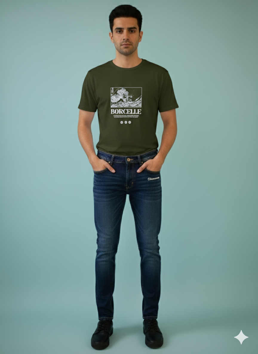 Men’s Denim with Tshirt