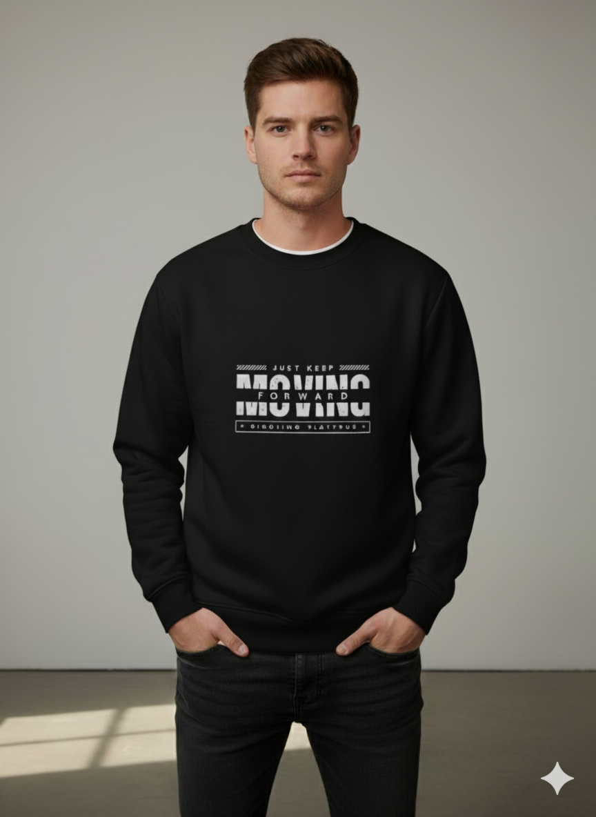 Get SweatShirt with Men’s Denim